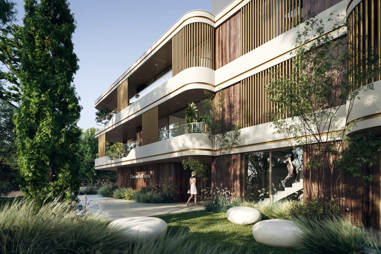 Croatian coastal residential project
