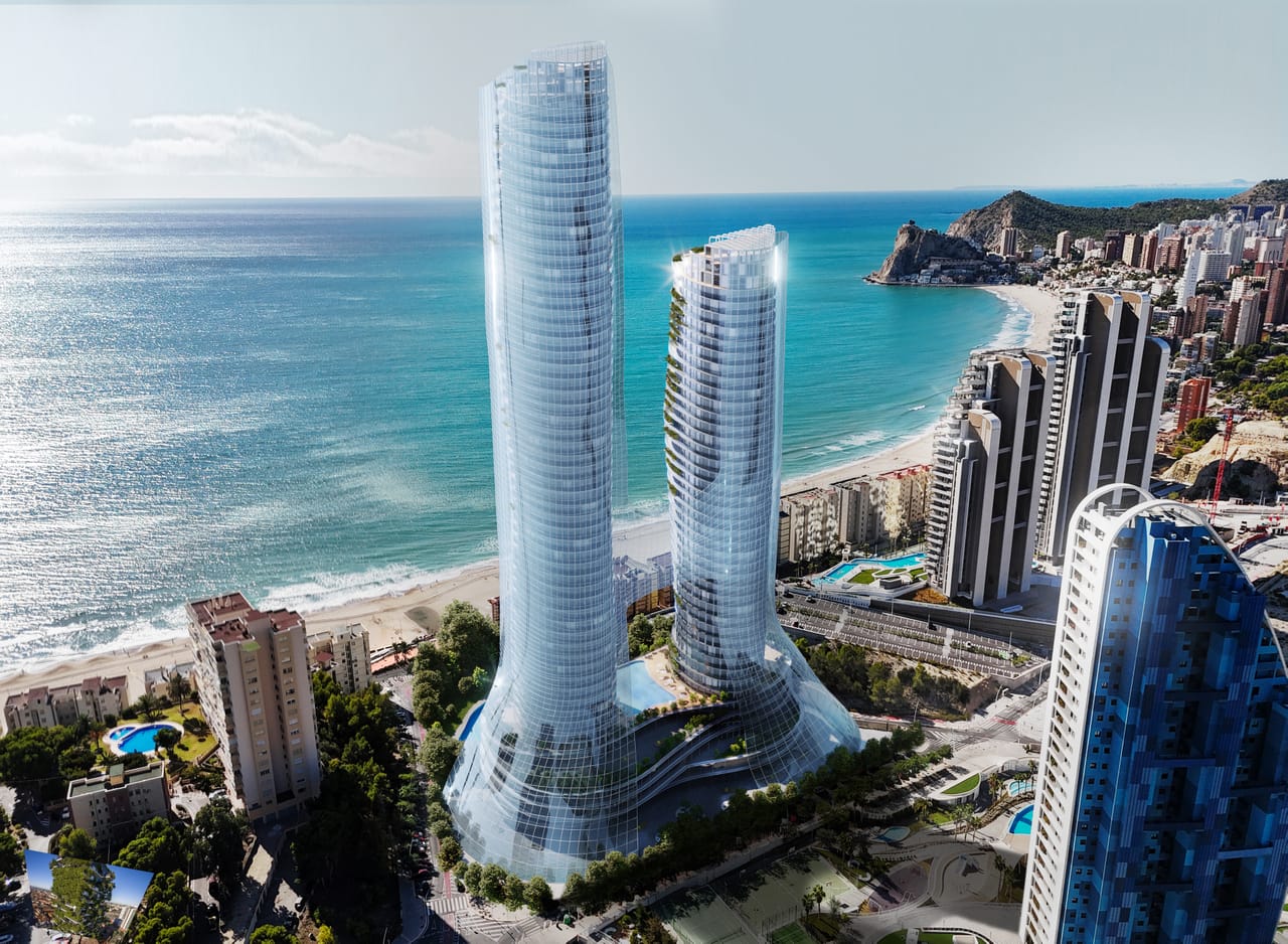 Spanish coastal residential development
